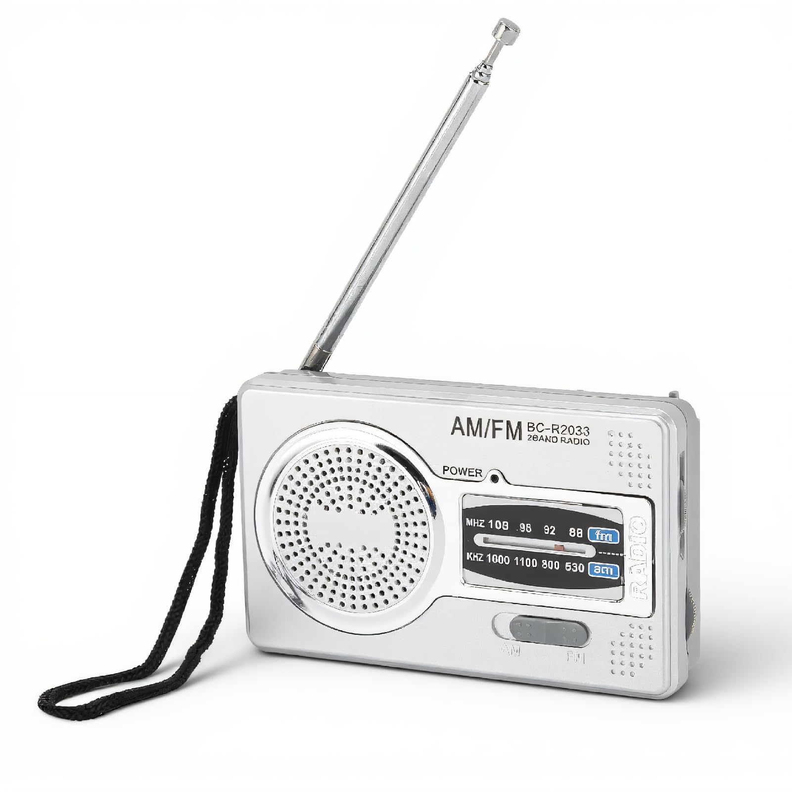 携帯ラジオ Amazon.co.jp: ポータブルラジオ、AM FMポケットラジオ、バッテリー